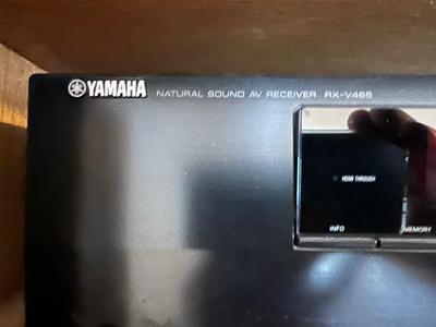 Yamaha Receiver, Model RX-V465