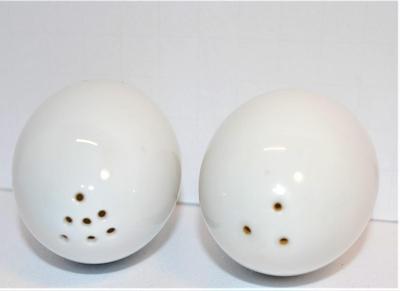 All White Egg Set 2 1/2"