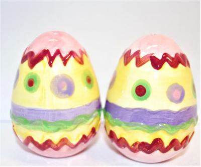 Very Colorful Easter Egg Set 2 3/4"