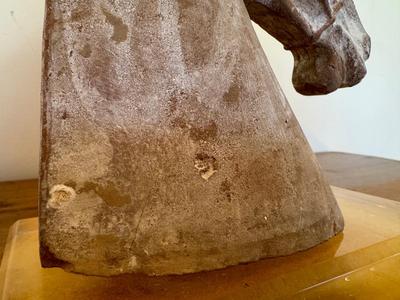 Horse head, Han Dynasty, 206 B.C. -220 A.D.