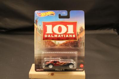 Hotwheels - 101 Dalmatians - Cruella De Vil Car