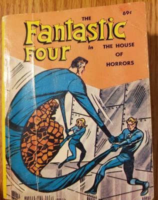 Whitman - 1968 Fantastic Four Comic Book - House of Horrors