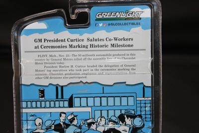 GreenLight Exclusive - GM Fifty Millionth Car Model 1955 Chevrolet Bel Air