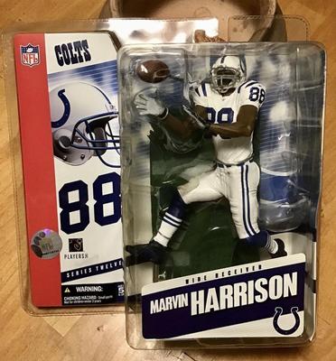 McFarlane Toys NFL Series 12 Marvin Harrison Indianapolis Colts 2005