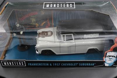 Universal Monsters - Frankenstein & 1957 Chevrolet Suburban