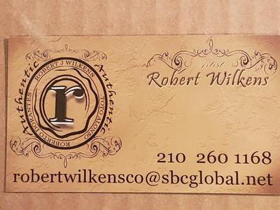 Authentic Art by Robert Wilkins