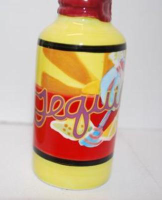Cool "Gin & Tequila" Salt & Pepper Shaker Set 5" H