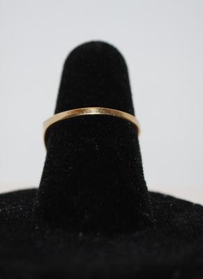 10k GOLD Marquis Shaped Amethyst with White/Gold Accents Size 5 1/2