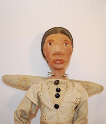 Vintage Large Long Very Eclectic Handcrafted Doll 30"