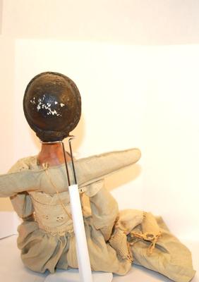 Vintage Large Long Very Eclectic Handcrafted Doll 30"