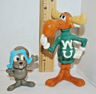 Vintage "Disney" Rare Rocky & Bullwinkle Characters