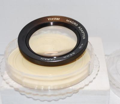 Vintage VIVITAR MACRO ADAPTER +10 52mm