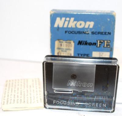 Vintage NIKON FOCUSING SCREEN FE TYPE