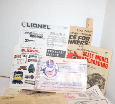 Vintage/Rare Model Railroading Brochures, Booklets, Pamphlets, Papers---SEE LIST