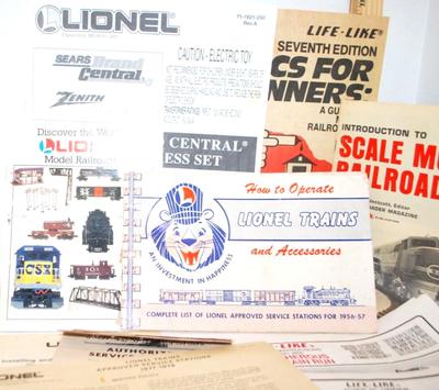 Vintage/Rare Model Railroading Brochures, Booklets, Pamphlets, Papers---SEE LIST