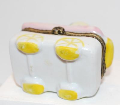 "Baby's First Trinket Box" Hinged--For Pierced Earrings or Tooth