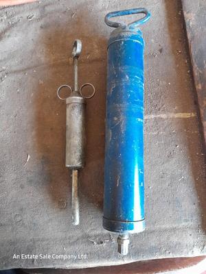 Vintage antique Grease guns