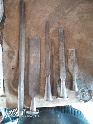 Variety of chisels