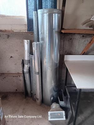 Stove pipe - Wood burning fireplace stove pipe and vents