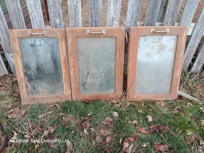 Three Windows - great for sheds - Chicken houses - Greenhouse and more!