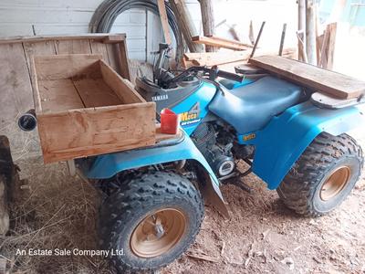 1986 Running Yamaha four-wheeler Moto 4 oil cooled 350cc