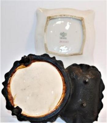 Vintage Ashtrays-- "A Home in the Wilderness" & "Canada" 2 Pcs.