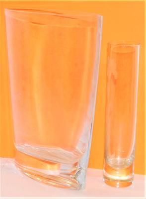 All Glass Vases 2 Pcs.