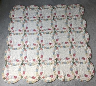 Double Wedding Ring Quilt