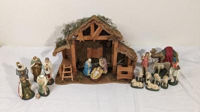 Vintage Nativity Scene