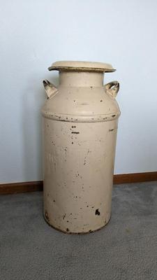 10 Gallon British American Oil Co. Milk Churn