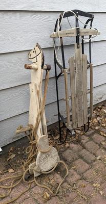 Tree Horse and Yankee Clipper Toboggan