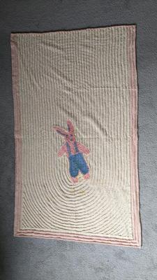1930's Chenille Crib Blanket