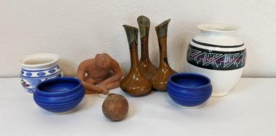 Clay and Carved Art