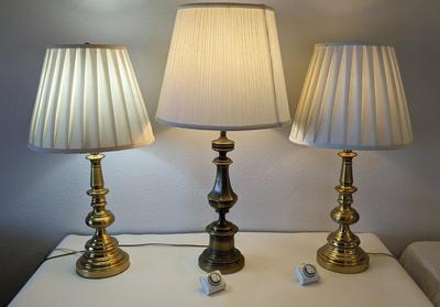 Brass Base Table Lamps