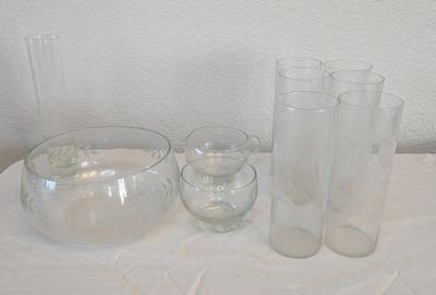 Etched Glass Assortment
