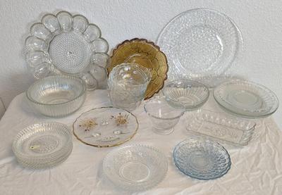 Glass Bowls and Trays