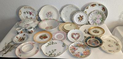 Hand Painted and Decorative Dish Assortment