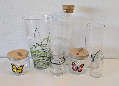 Clear Glass Storage