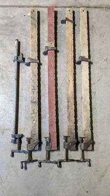 Large Vintage Clamps