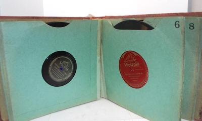 Vintage "Shellac" Style Record Album with the Mills Brothers, Alma Gluck, Lucy Marsh, Nelson Eddy, Guy Lombardo, Sammy Kaye,...