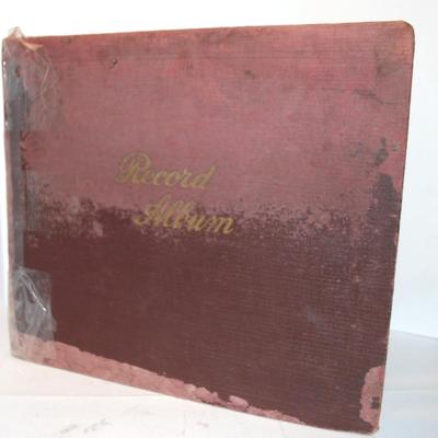 Vintage "Shellac" Style Record Album with the Mills Brothers, Alma Gluck, Lucy Marsh, Nelson Eddy, Guy Lombardo, Sammy Kaye,...