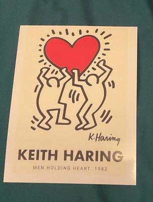 Keith Haring Exhibition Poster Print
