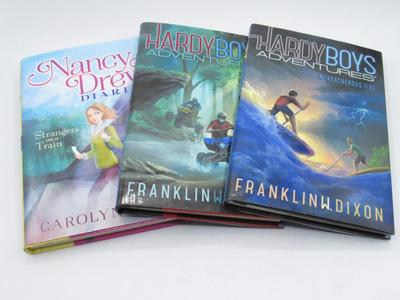 Hardy Boys Adventures & Nancy Drew Fiction Adventure Hardcover Books