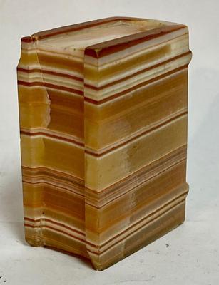 Polished Agate Stone Paperweight
