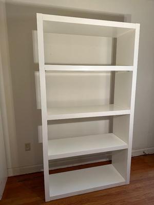 One Four Shelf Open Bookcase