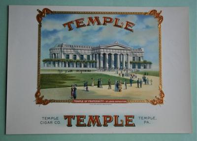 1904 Worlds Fair St. Louis Exposition Masonic 