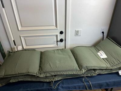 Lot 707 Two Sunbrela springbackability lounge cushions