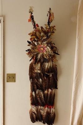 Native American Sioux Crow Bustle