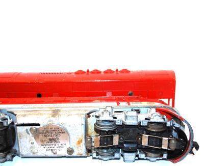 Vintage Lionel Texas Special #2245 A + B - Locomotive & Dummy Car 1954-1955 --TESTED