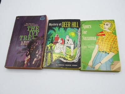 Lot of Vintage Young Adult Fiction Mystery Suspense Paperback Novels Mystery at Deer Hill, Spurs for Suzanna, & More